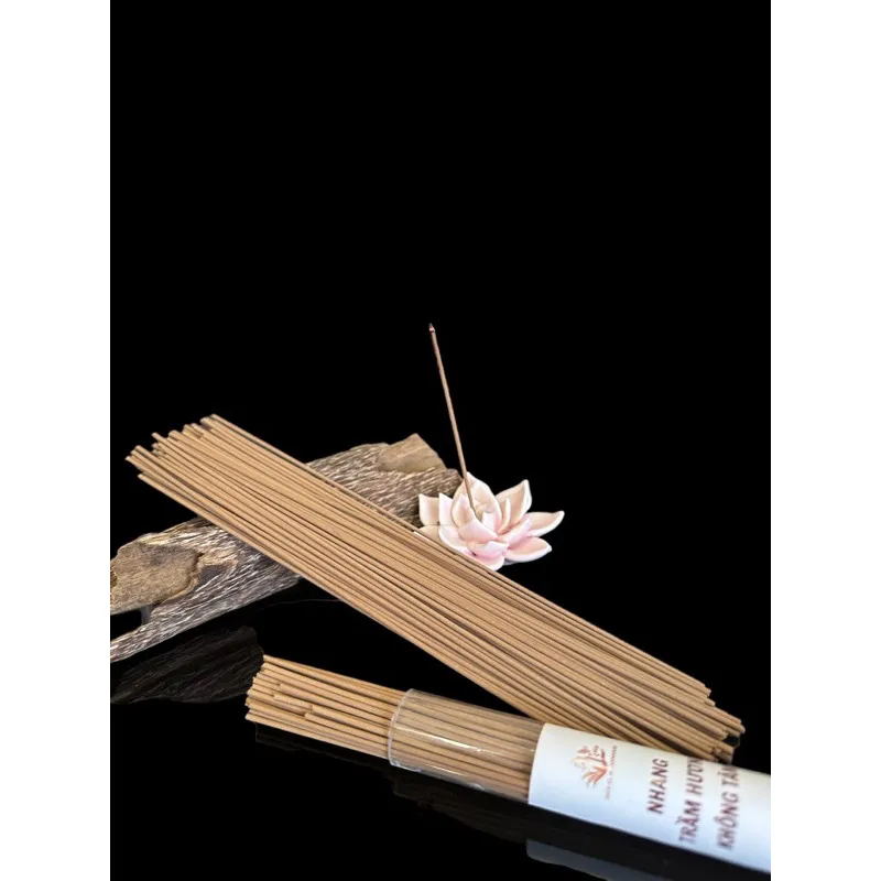 Premium Natural Agarwood Coreless Incense Sticks – 20cm Pure Vietnamese Oud (10g Box) | Mộc Trầm Agarwood